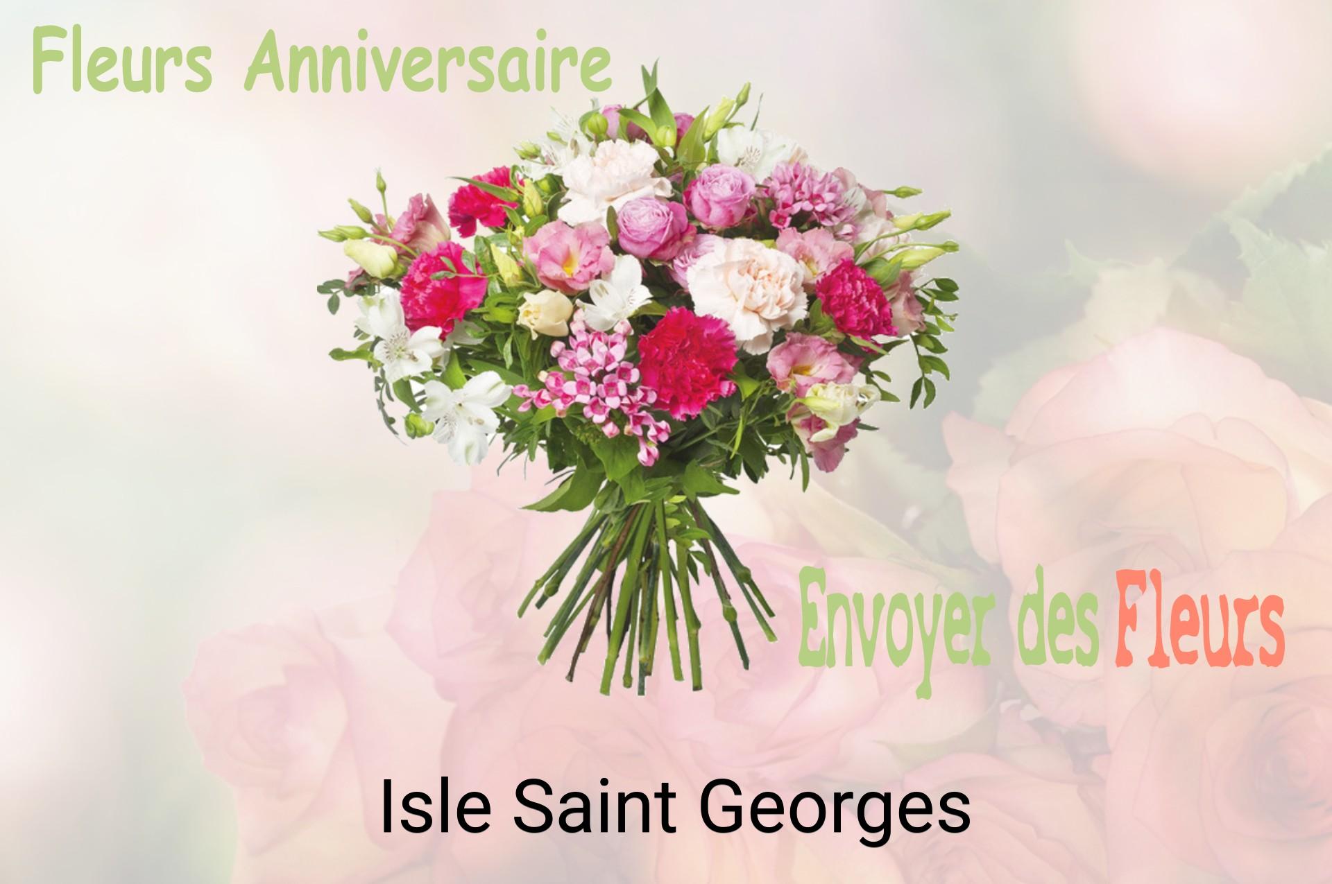 Bouquet de fleurs d’anniversaire livré à Isle-Saint-Georges